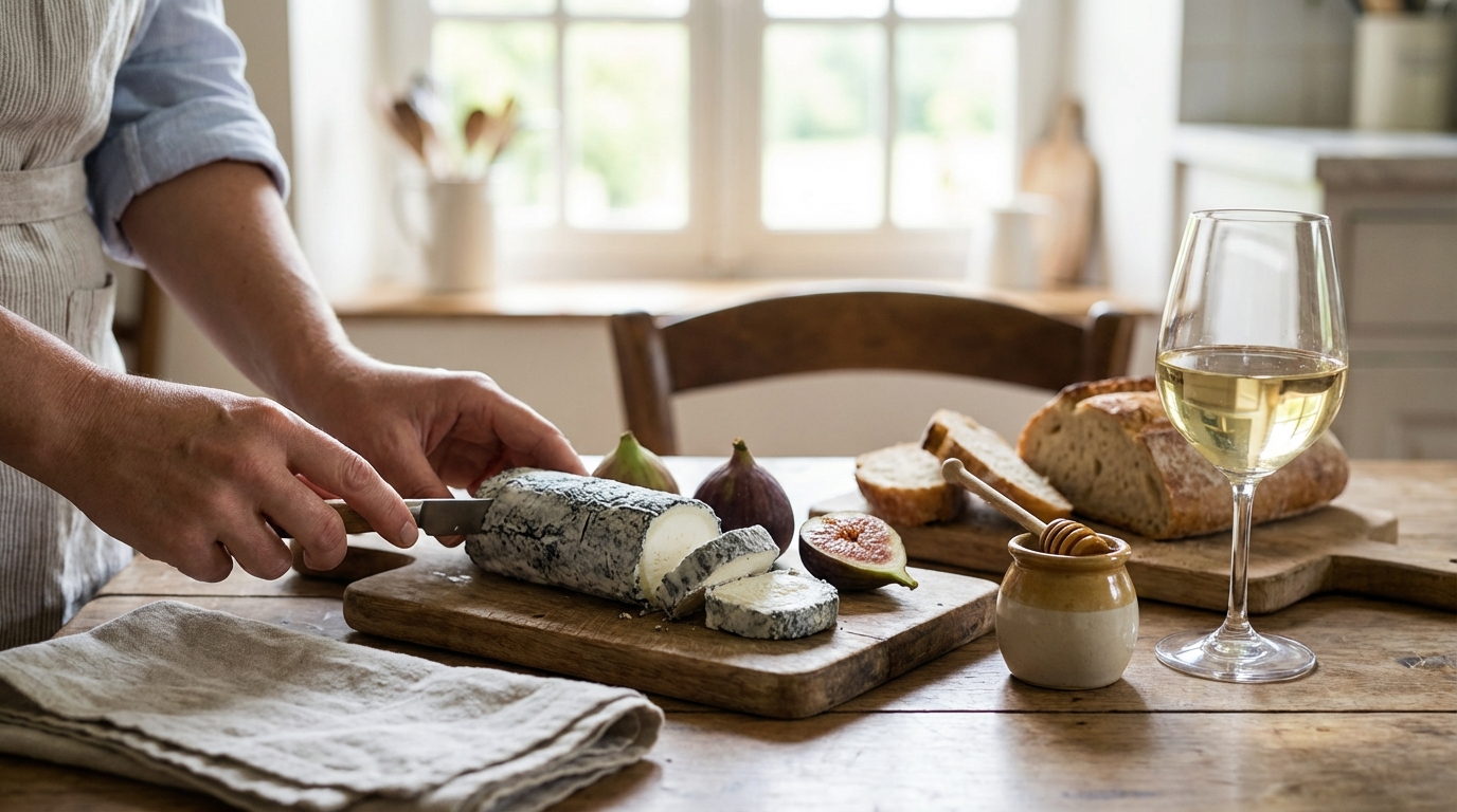 Découvrez la bûche de chèvre cendré : un délice à savourer