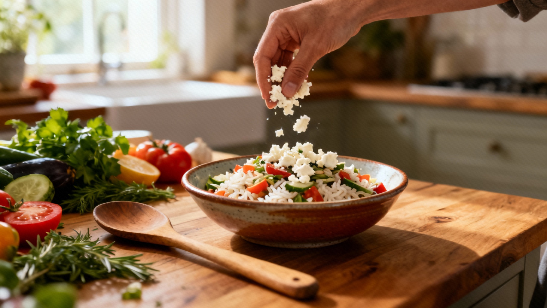 Découvrez la délicieuse salade de riz à préparer facilement