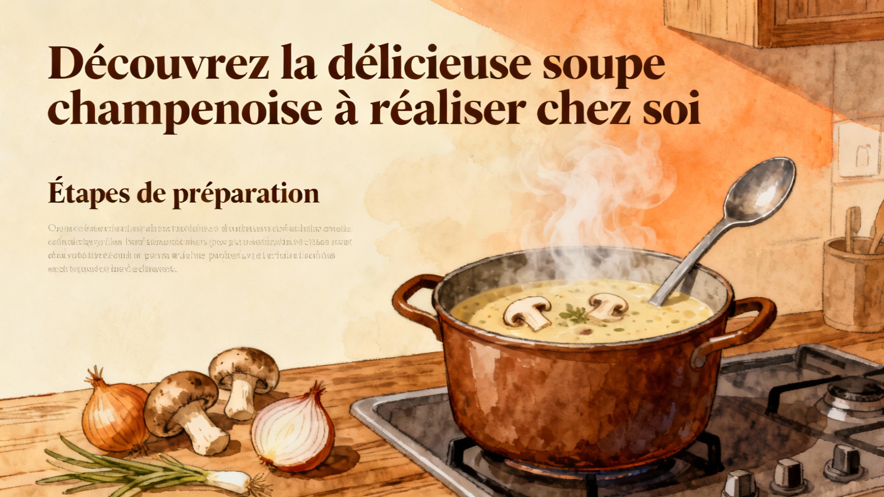 Découvrez la délicieuse soupe champenoise à réaliser chez soi 1 Étapes de préparation