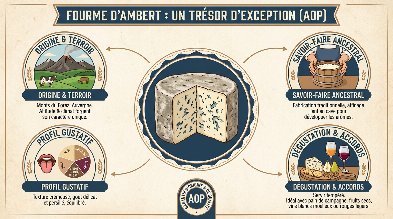 Fabrication de la fourme d'Ambert