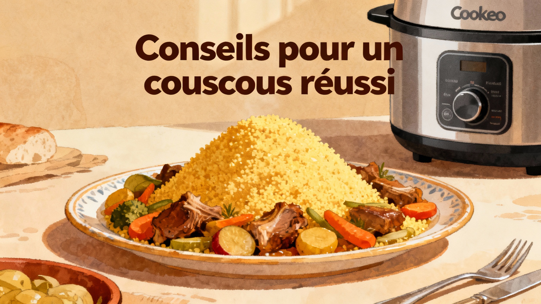 Découvrez la recette parfaite de couscous au cookeo 1 Conseils pour un couscous réussi
