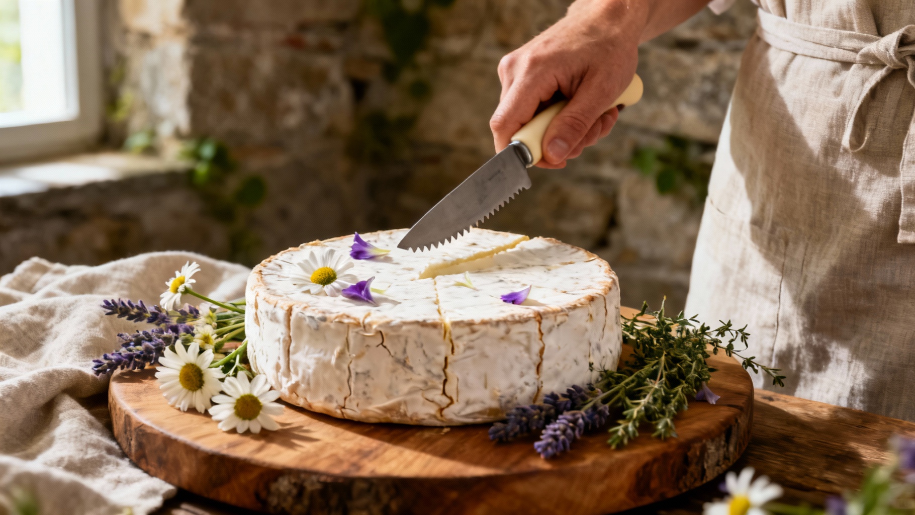 Découvrez la tomme aux fleurs, un délice fromager unique