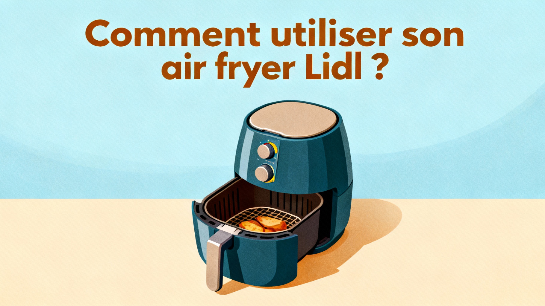 Comment utiliser son air fryer Lidl ?