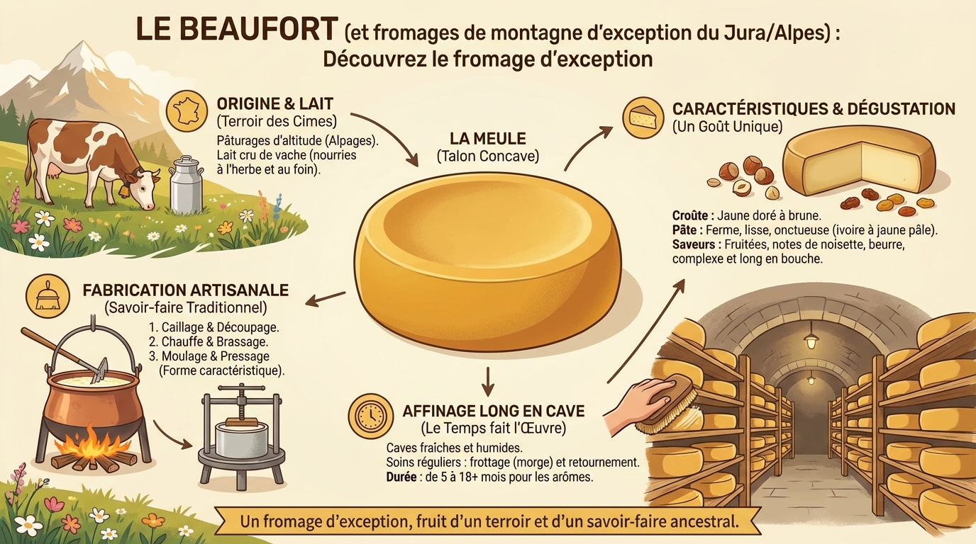 Les caractéristiques du beaufort du Jura