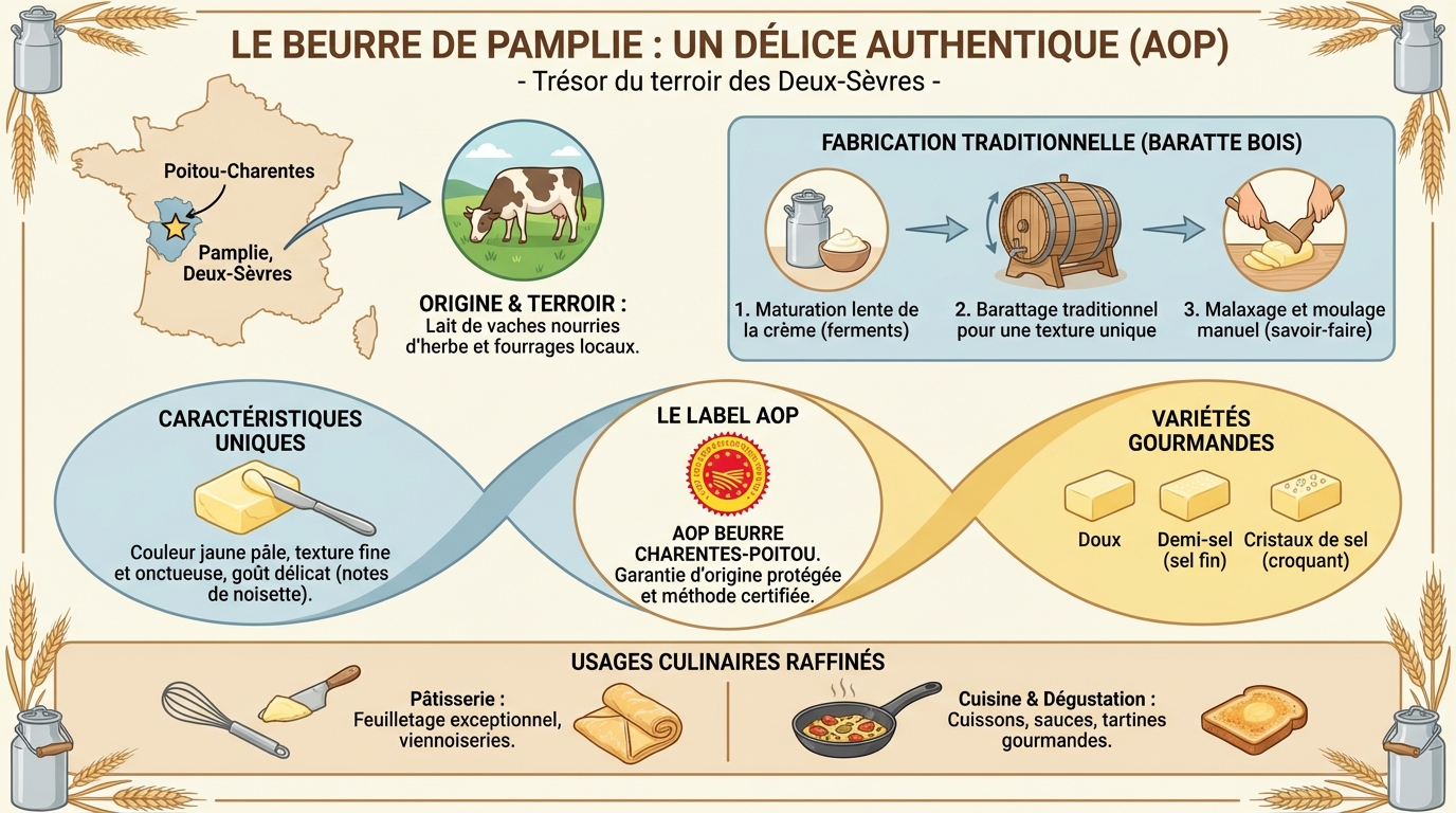 Les bienfaits du beurre de Pamplie