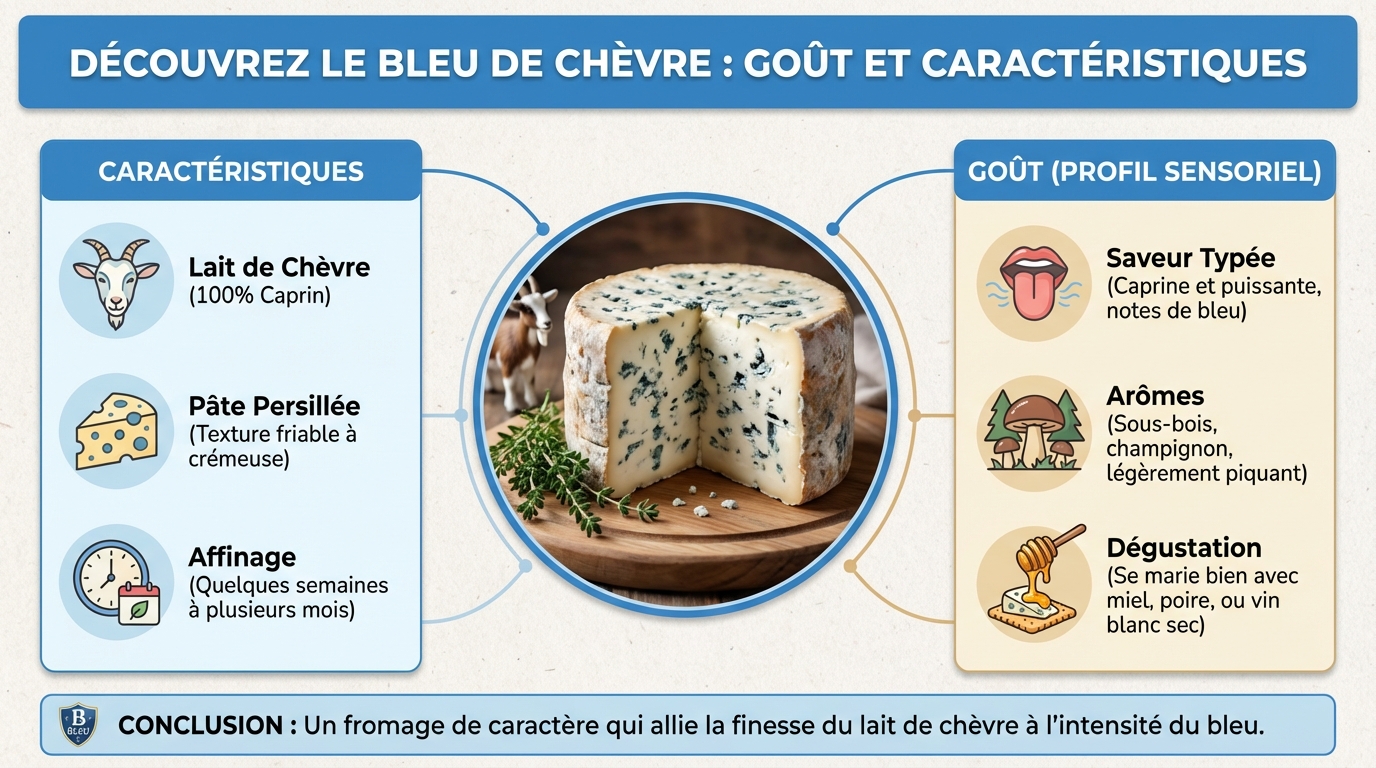 Découvrez le bleu de chèvre : goût et caractéristiques 1 Comment déguster le bleu de chèvre ?