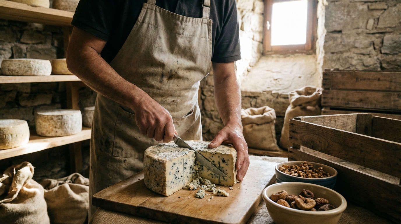 Découvrez le bleu de chèvre : goût et caractéristiques
