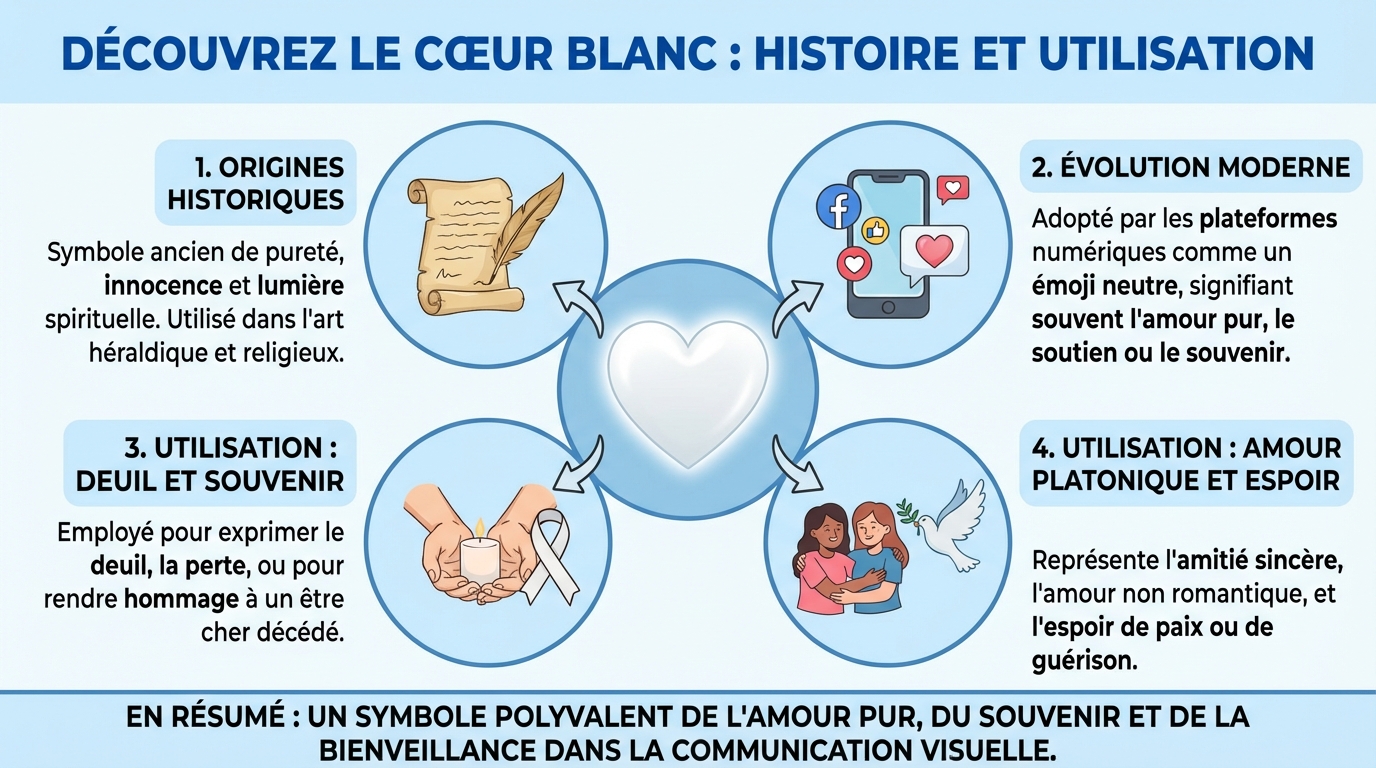 Utilisations du coeur blanc
