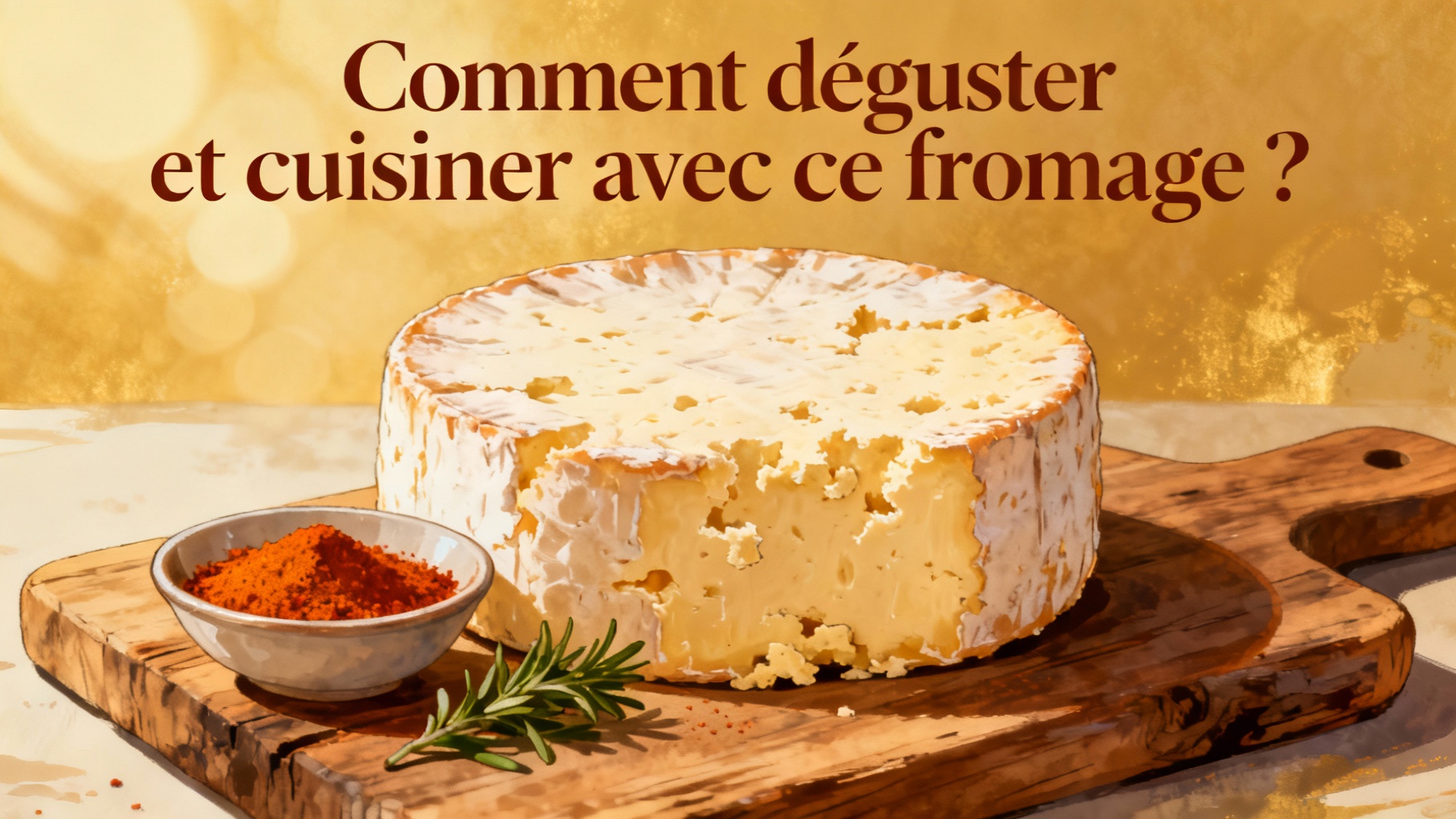 Découvrez le fromage au piment d'espelette, un délice unique 1 Comment déguster et cuisiner avec ce fromage ?