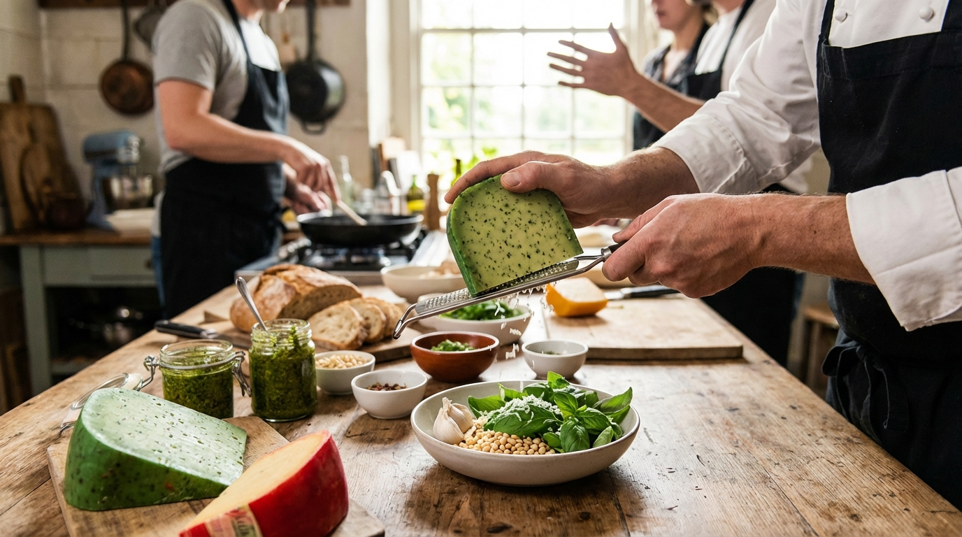 Découvrez le gouda pesto : saveurs et recettes