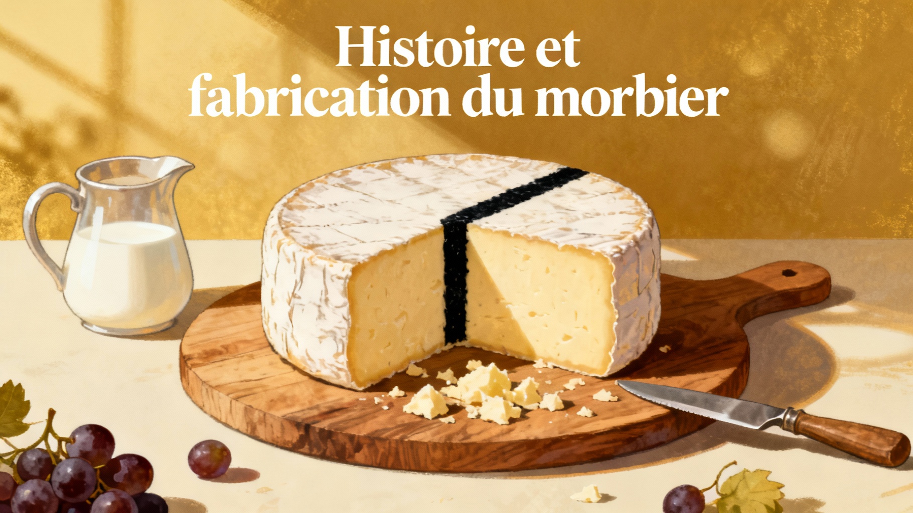 Histoire et fabrication du morbier