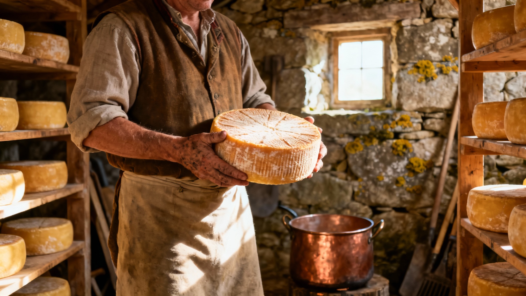 Découvrez le saint-nectaire fermier d'auvergne