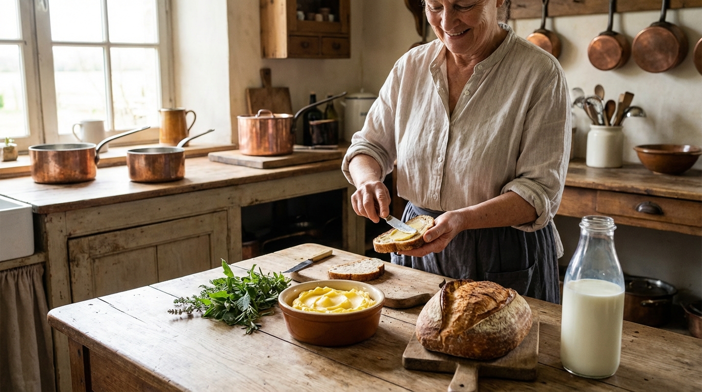 Découvrez les bienfaits du beurre cru demi-sel