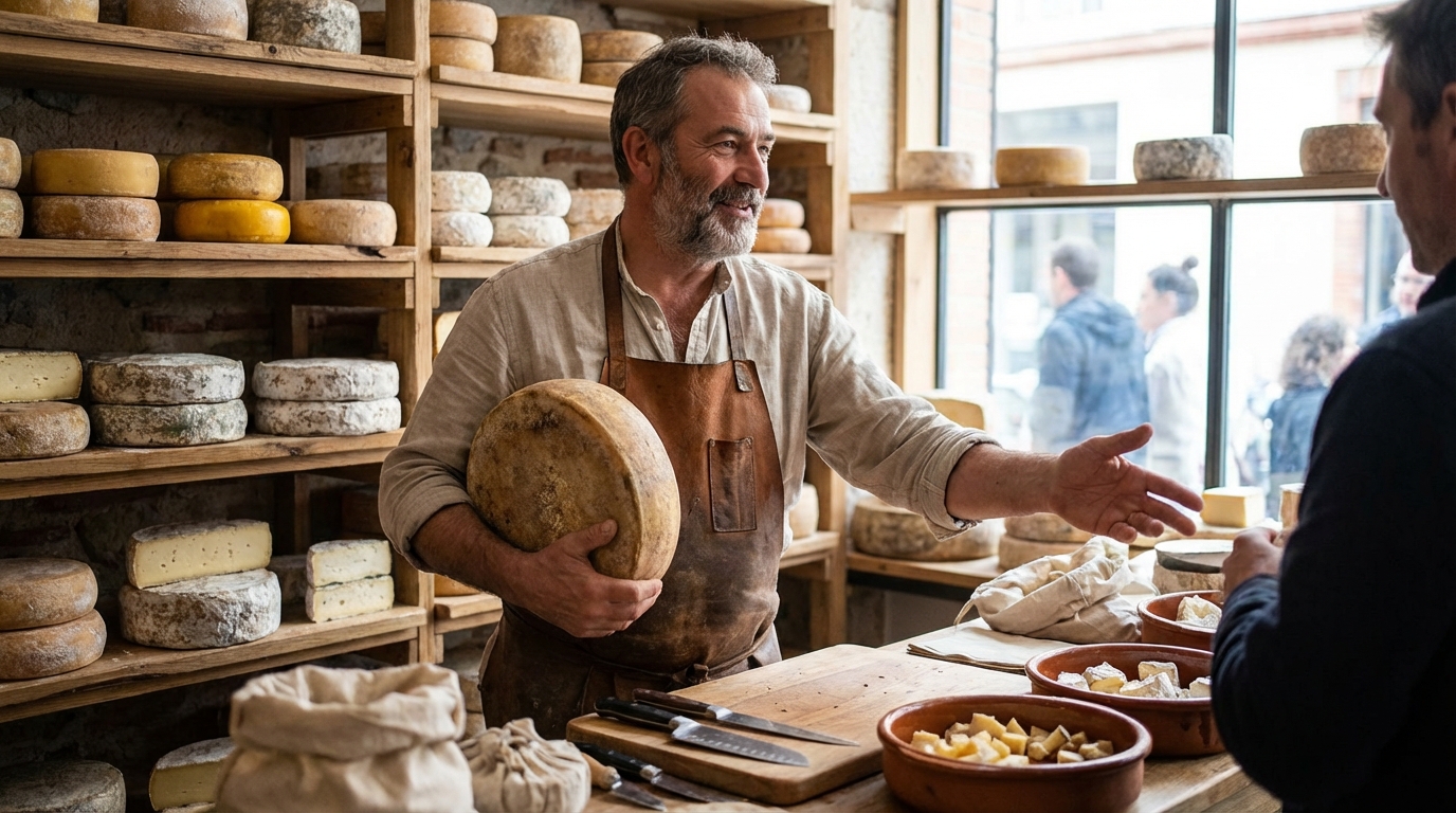 Découvrez xavier fromager, le meilleur fromager de toulouse