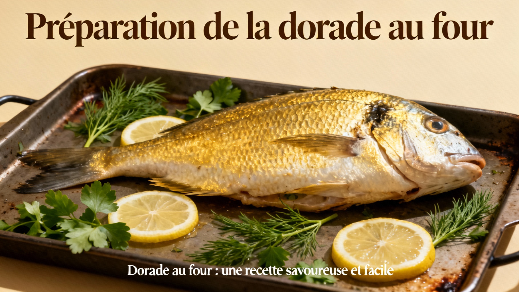 Dorade au four : une recette savoureuse et facile 1 Préparation de la dorade au four
