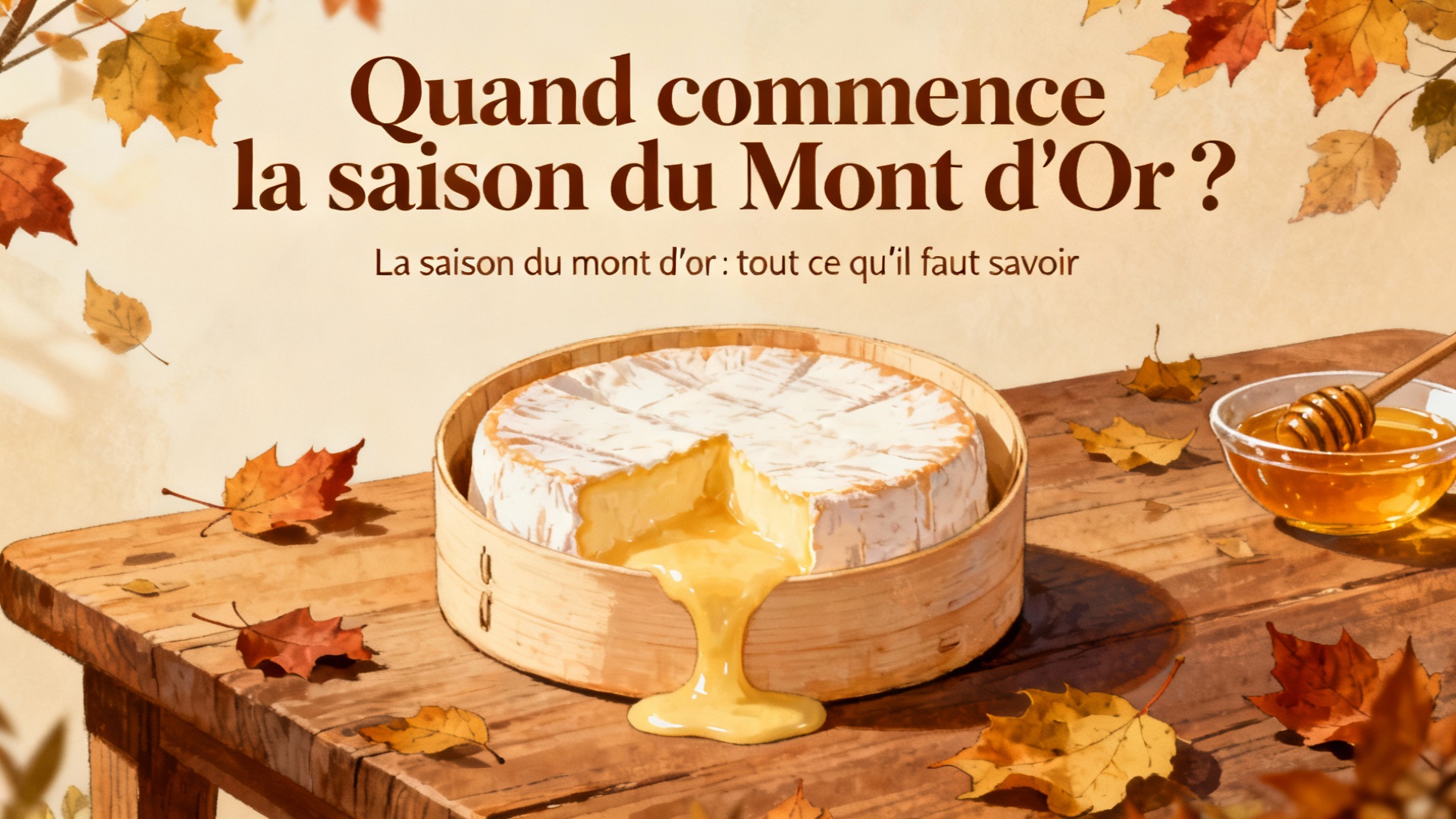 Quand commence la saison du Mont d'Or ?