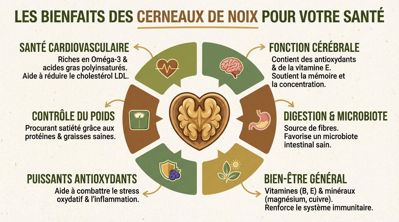 Comment utiliser les cerneaux de noix en cuisine