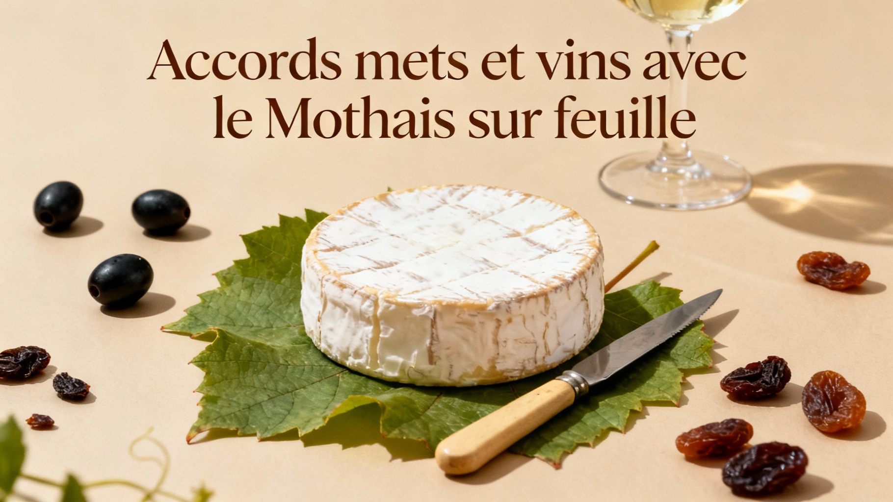 Mothais sur feuille : découvrez ce fromage d'exception 1 Accords mets et vins avec le Mothais sur feuille