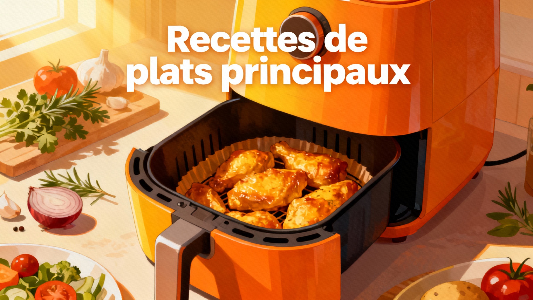 Recettes faciles et délicieuses pour votre air fryer 1 Recettes de plats principaux