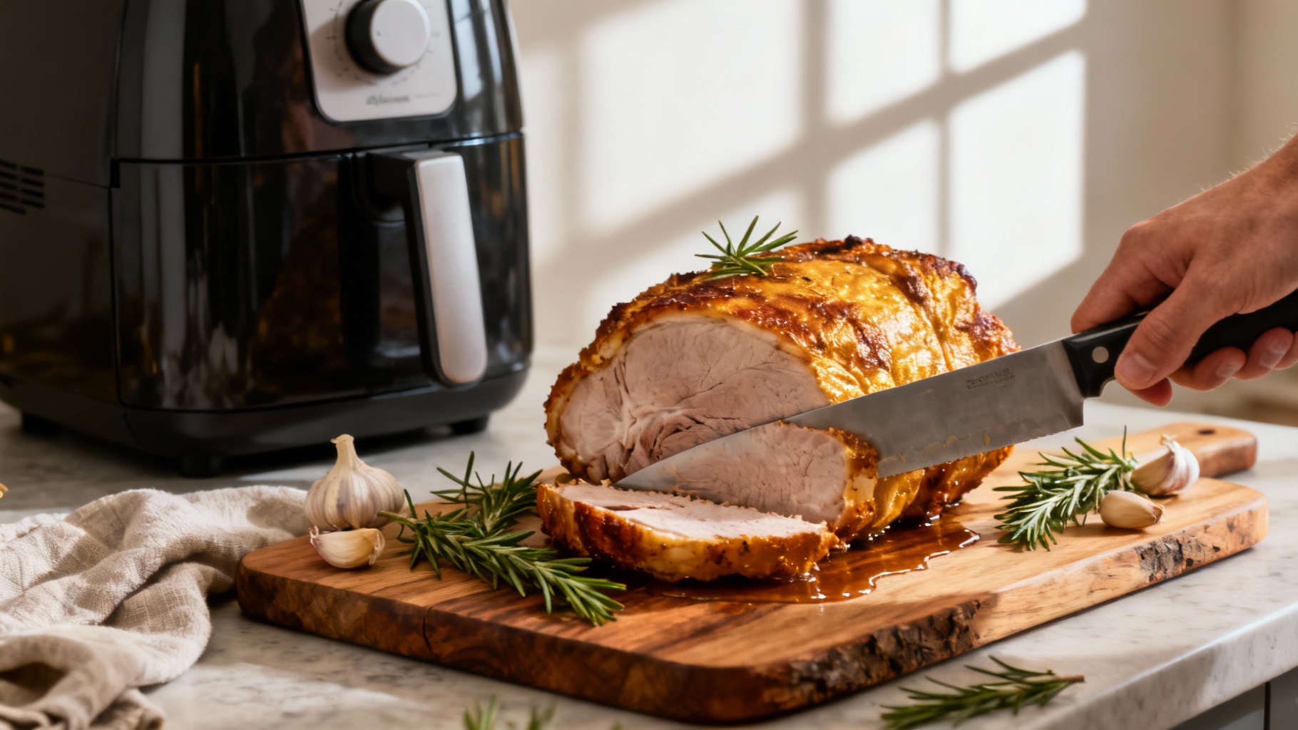 Rôti de porc air fryer : la recette parfaite et rapide