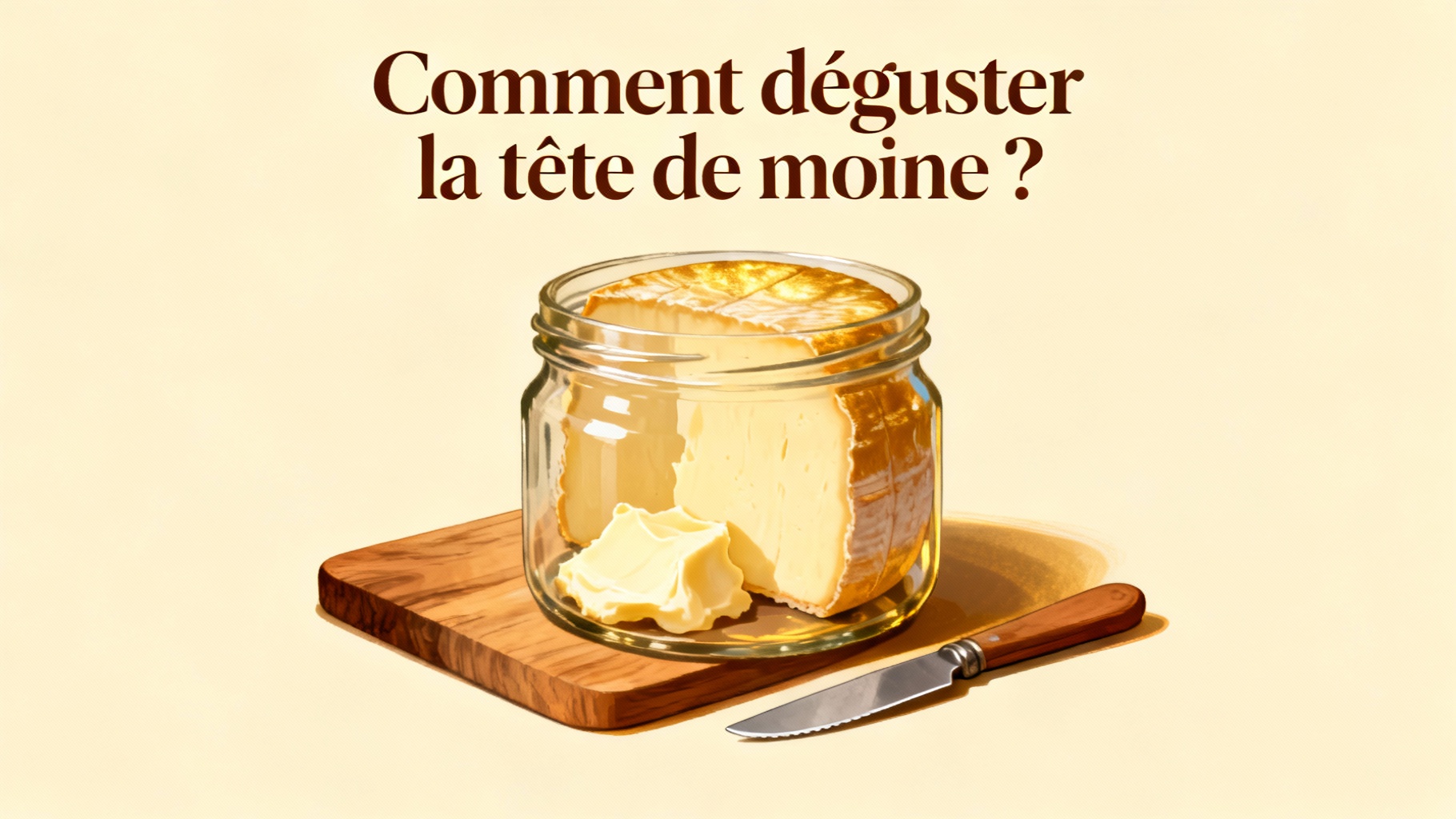 Comment déguster la tête de moine ?