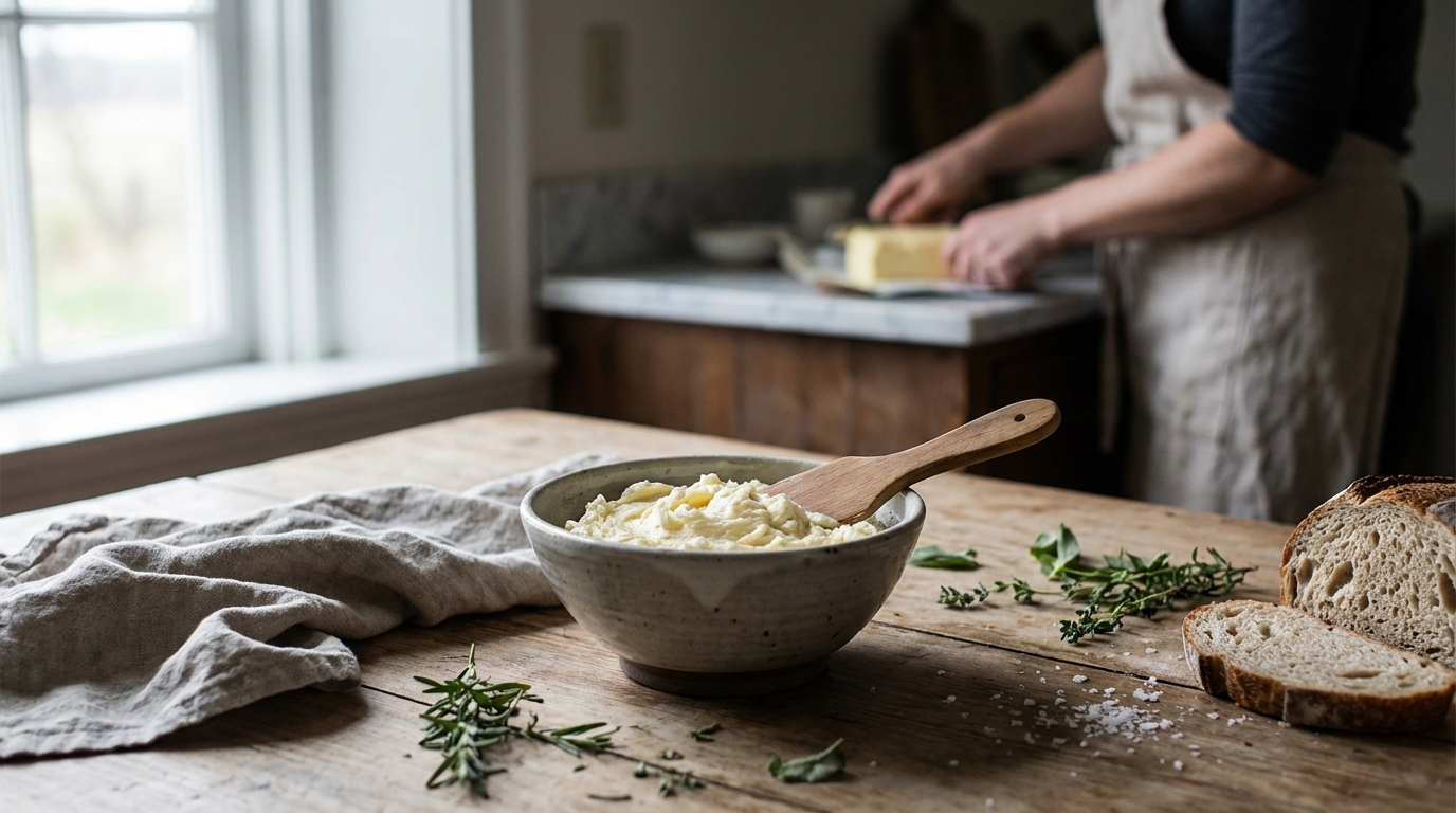 Tout savoir sur le beurre cru : bienfaits et recettes