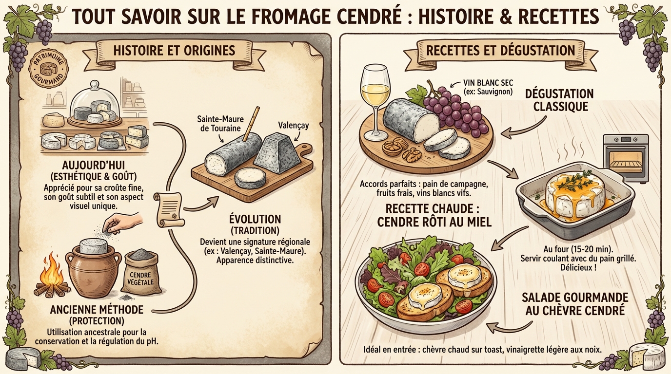 Tout savoir sur le fromage cendré : histoire et recettes 1 Les différents types de fromages cendrés
