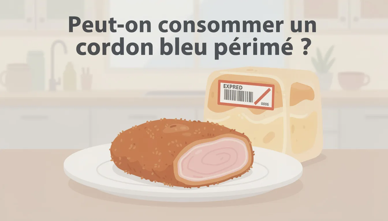 Peut-on consommer un cordon bleu périmé ?
