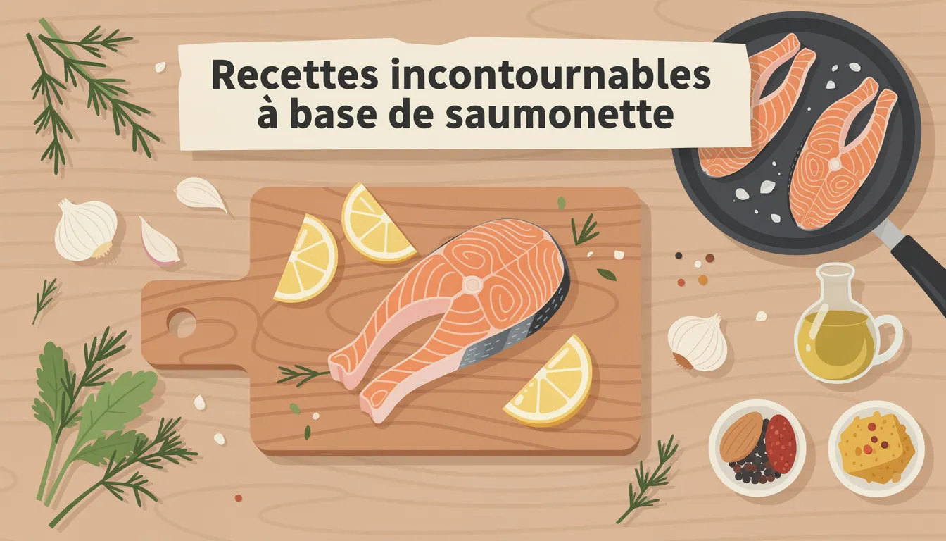 Découvrez la saumonette : recettes et astuces de cuisine 1 Recettes incontournables à base de saumonette