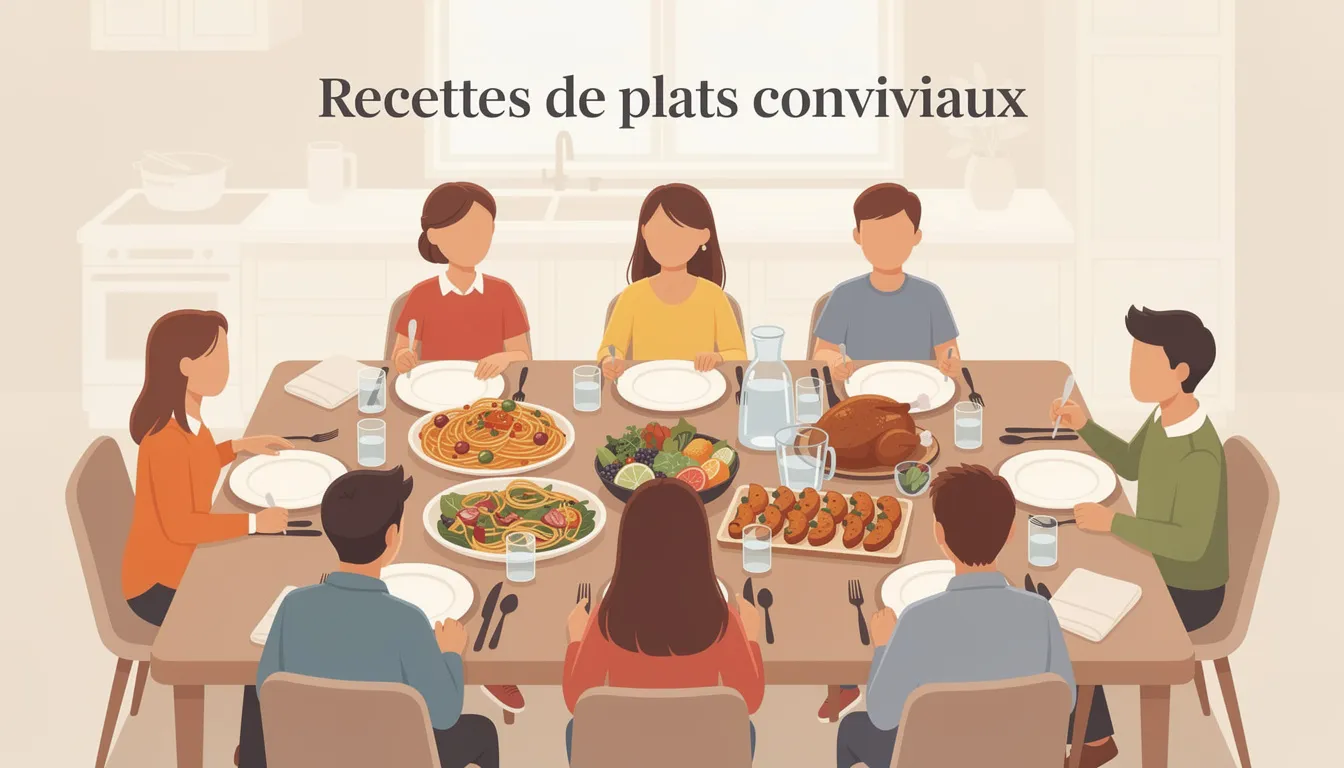 Des repas savoureux pour 10 personnes à préparer facilement 1 Recettes de plats conviviaux