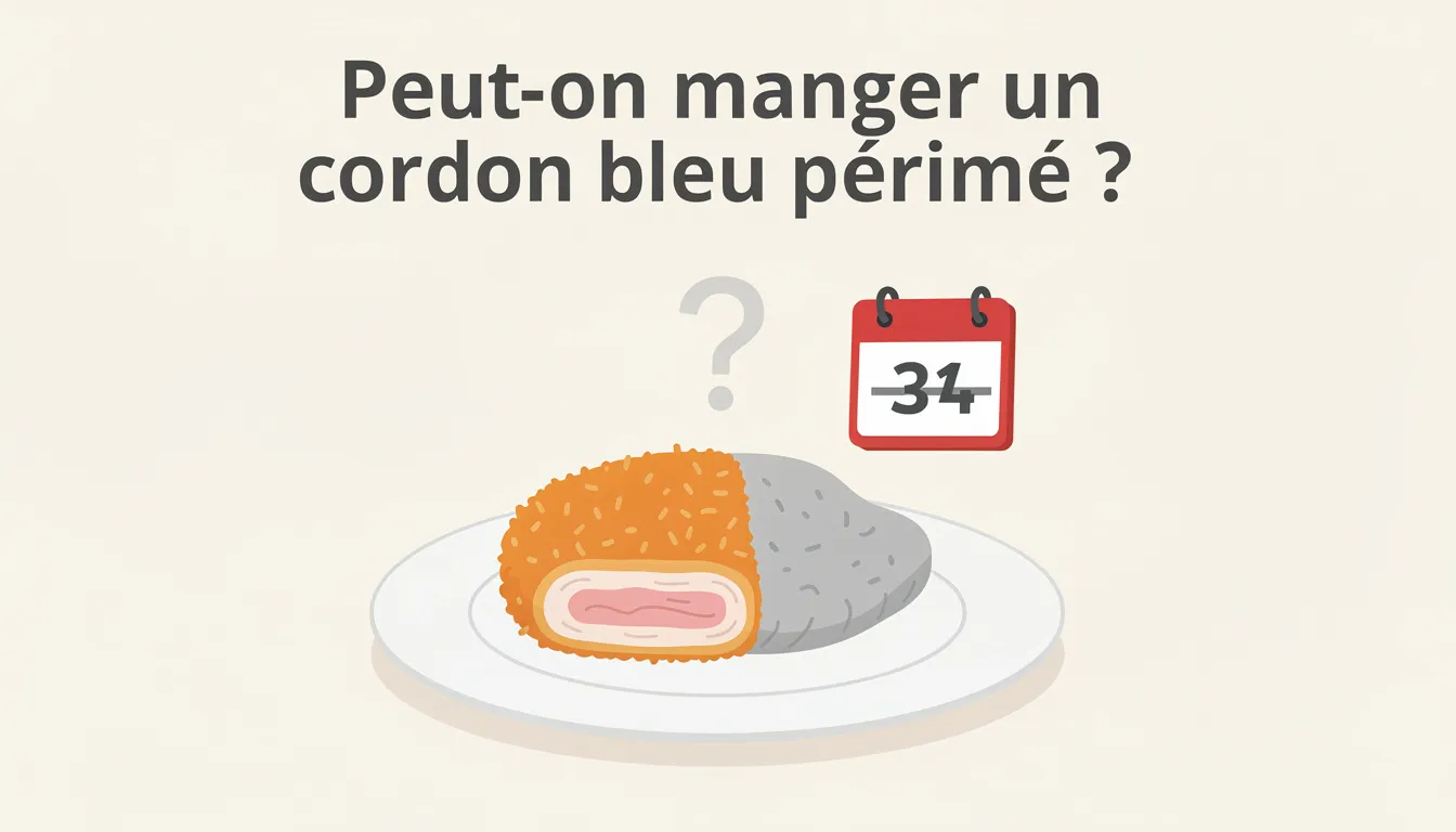 Peut-on manger un cordon bleu périmé ?