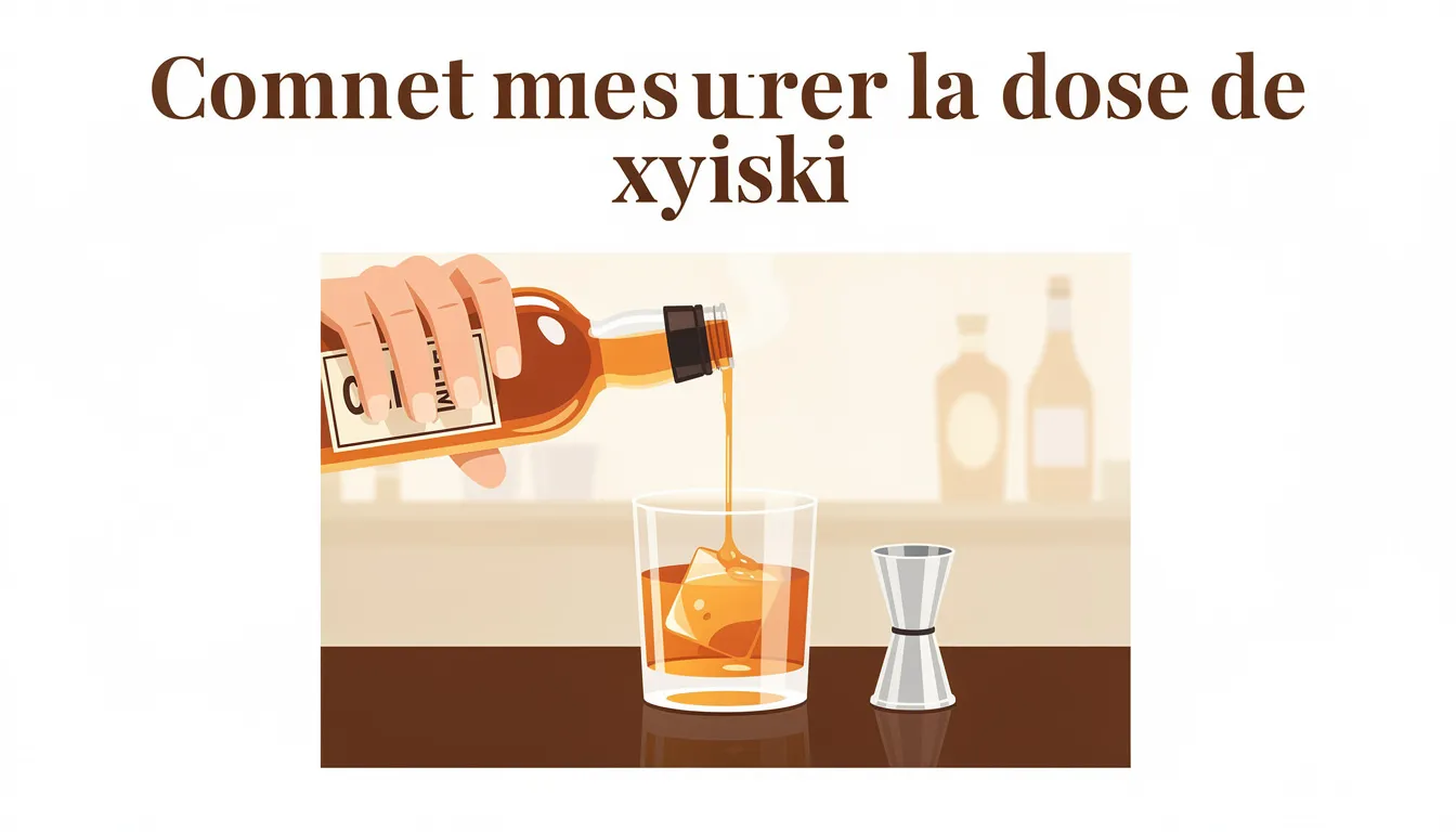 Comment mesurer la dose de whisky