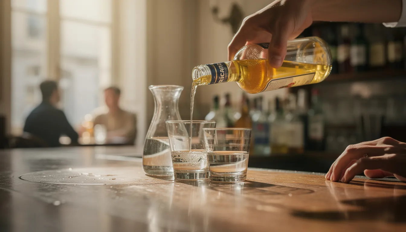 Quelle est la dose de ricard idéale à servir ?