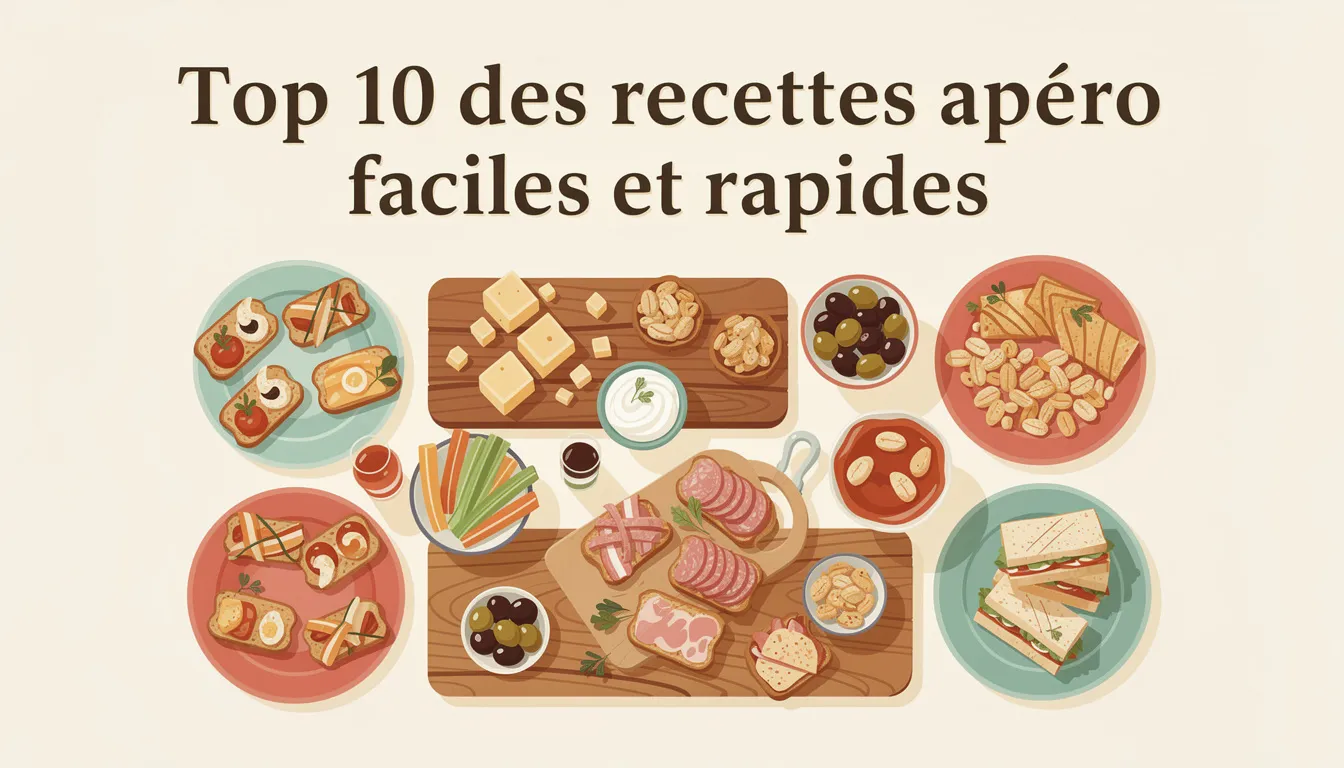 Recettes apéro faciles et rapides à préparer froid 1 Top 10 des recettes apéro faciles et rapides