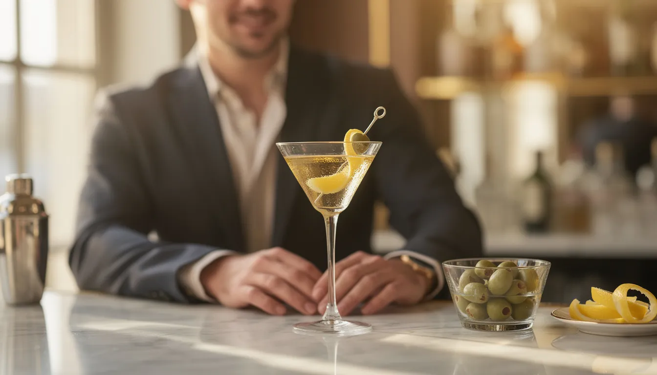 Tout savoir sur le martini blanc : un apéritif élégant