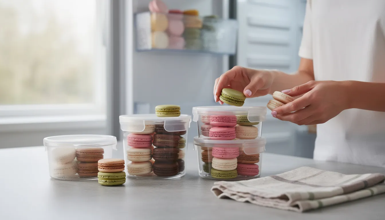 Comment conserver les coques de macarons vides efficacement