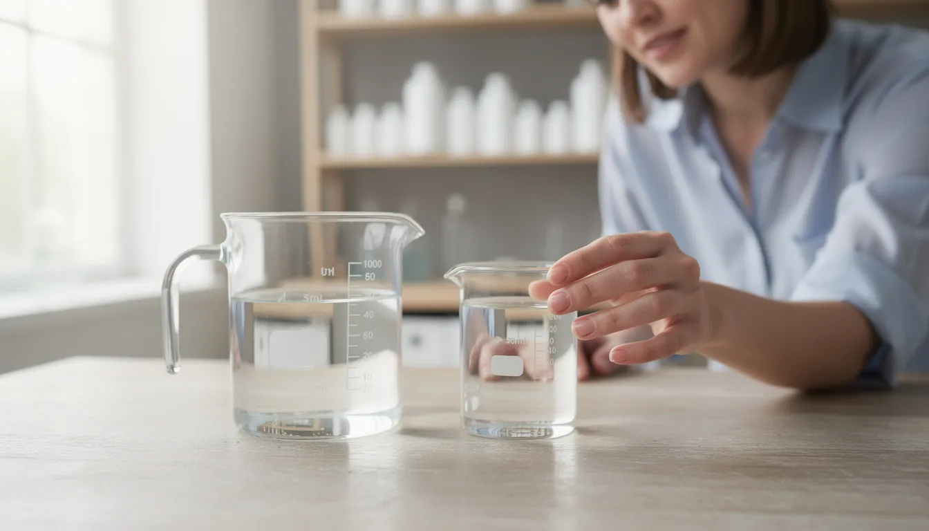 Comprendre la conversion de 50 ml en cl facilement