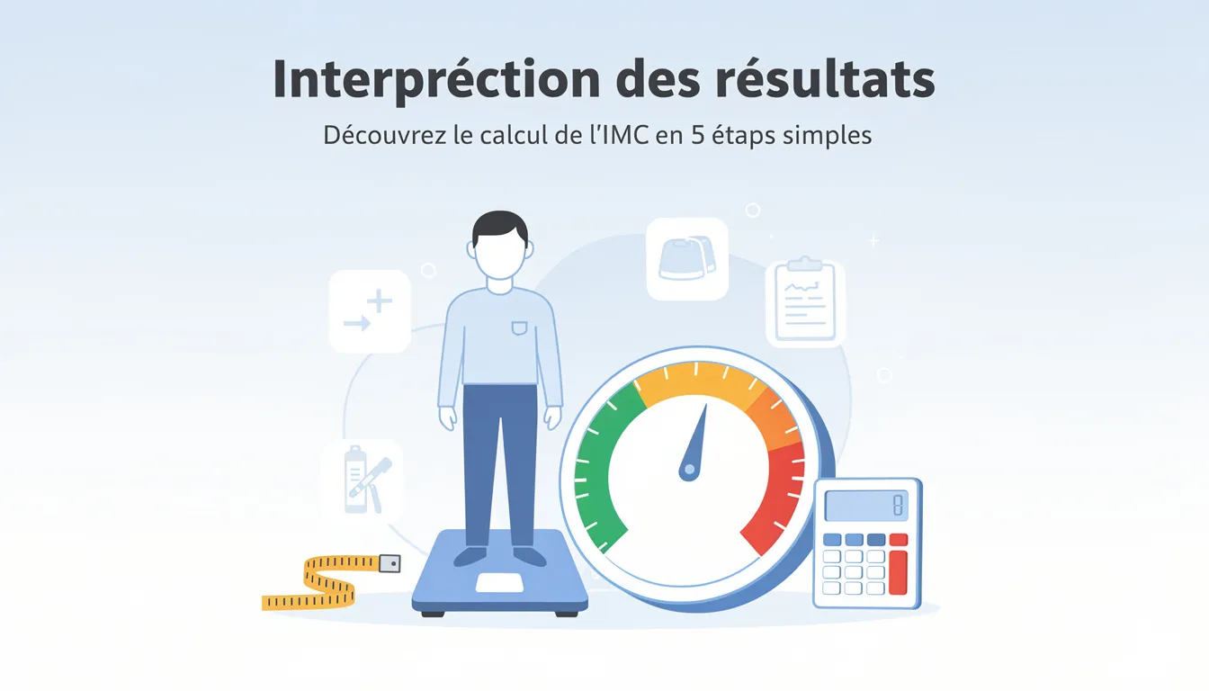 Découvrez le calcul de l'imc en 5 étapes simples 1 Interprétation des résultats