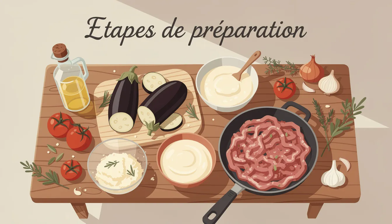 La meilleure recette de moussaka authentique 1 Étapes de préparation