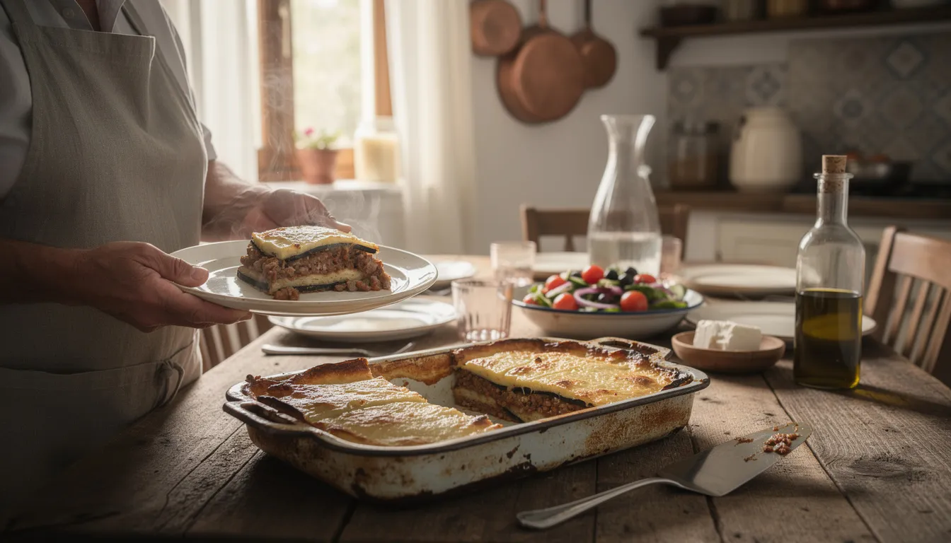 La meilleure recette de moussaka authentique