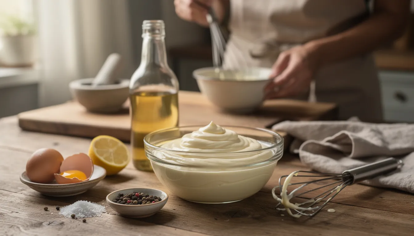 La recette parfaite de mayonnaise maison