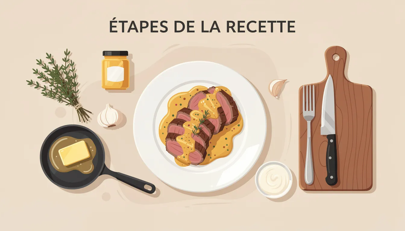 Étapes de la recette