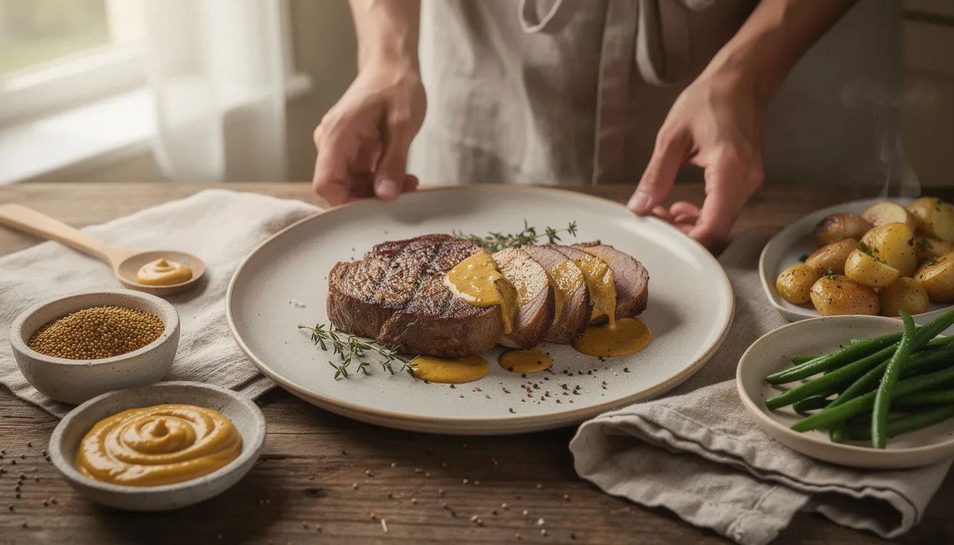 La recette parfaite du filet mignon à la moutarde