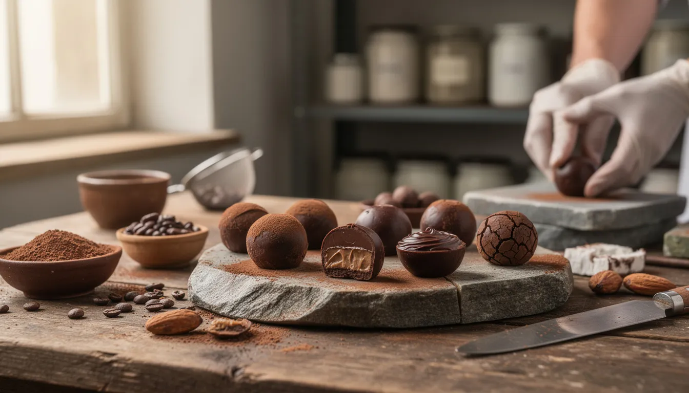 Les chocolats d'appellation truffes : caractéristiques essentielles