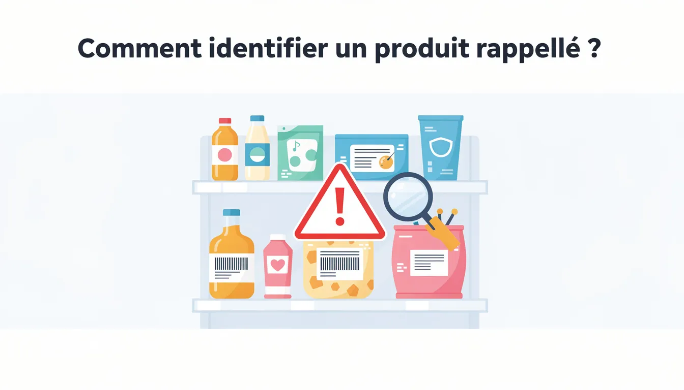 Comment identifier un produit rappelé ?