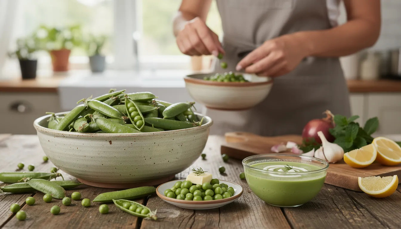 Tout savoir sur le petit pois : bienfaits et recettes